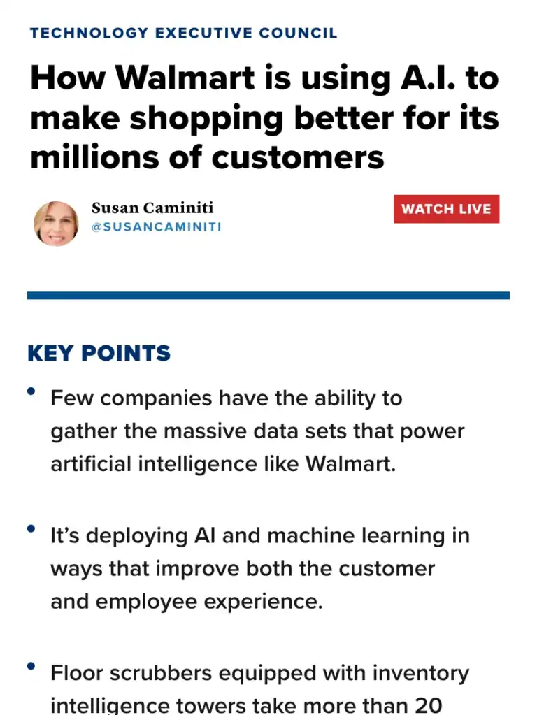 When it matters - cnbc-how-walmart-is-using-ai-to-make-shopping-better